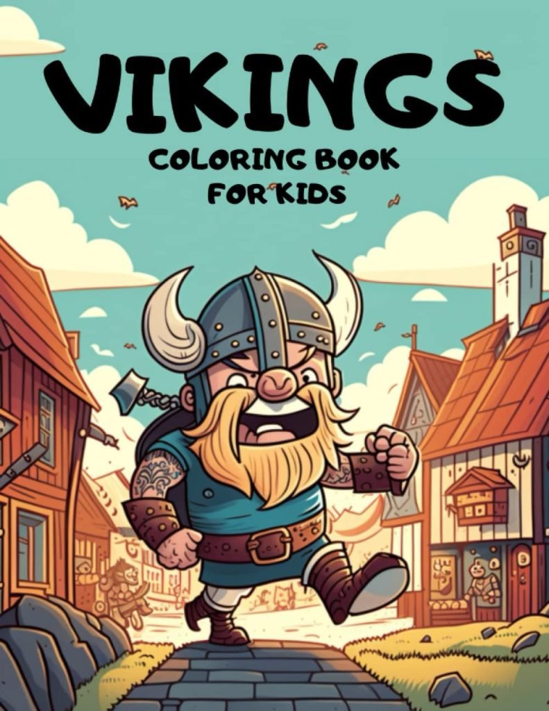 Viking Coloring Book for Kids