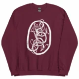 unisex-crew-neck-sweatshirt-maroon-front-672b87548c802