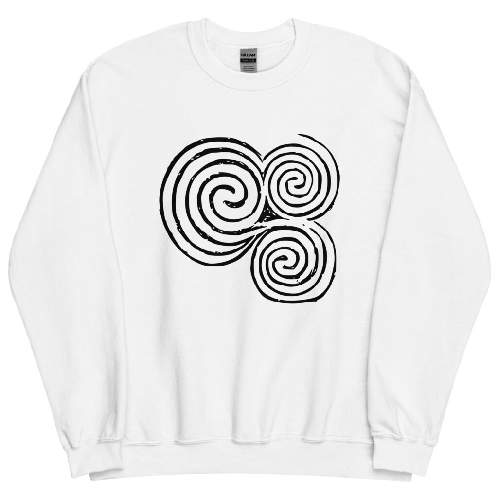 Triskelion wiccan sweatshirt