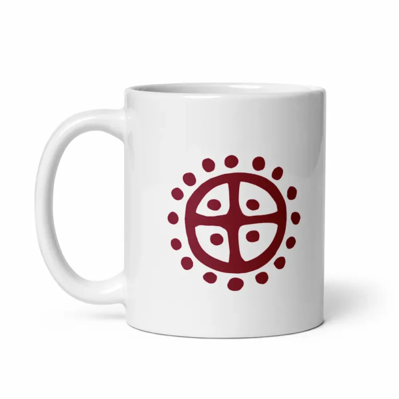 Pagan Sun Wheel Mug