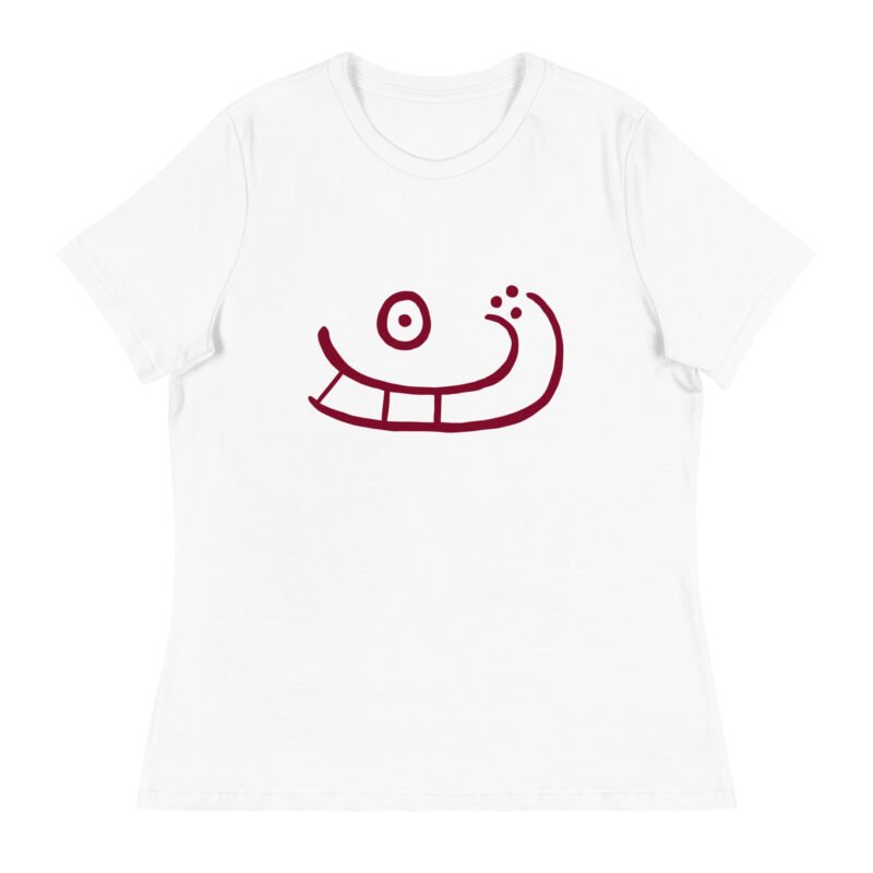 Women's viking ship t shirt